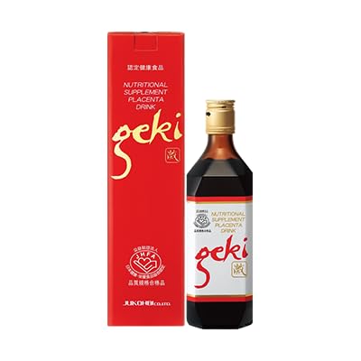 激(geki)プラセンタドリンク❤︎500mL 送料込！ Amazon | プラセンタドリンク/プラセンタ激 500ml /栄養補助ドリンク